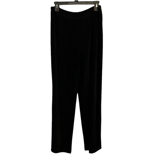 3/$30 🍂 Chicos Black Contrast Pick Stitch Natalya Pants - Picture 3 of 7